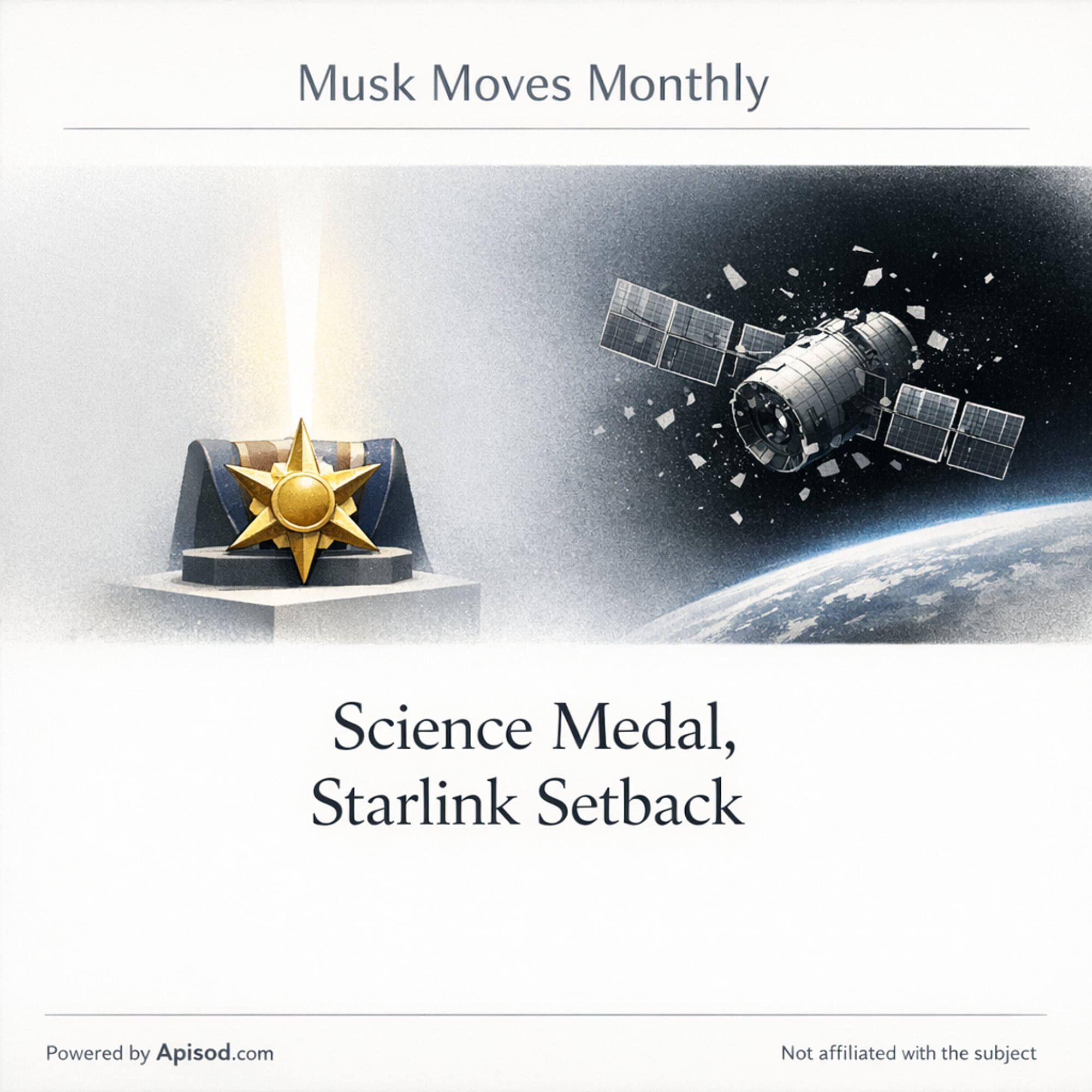 Science Medal, Starlink Setback episode cover art