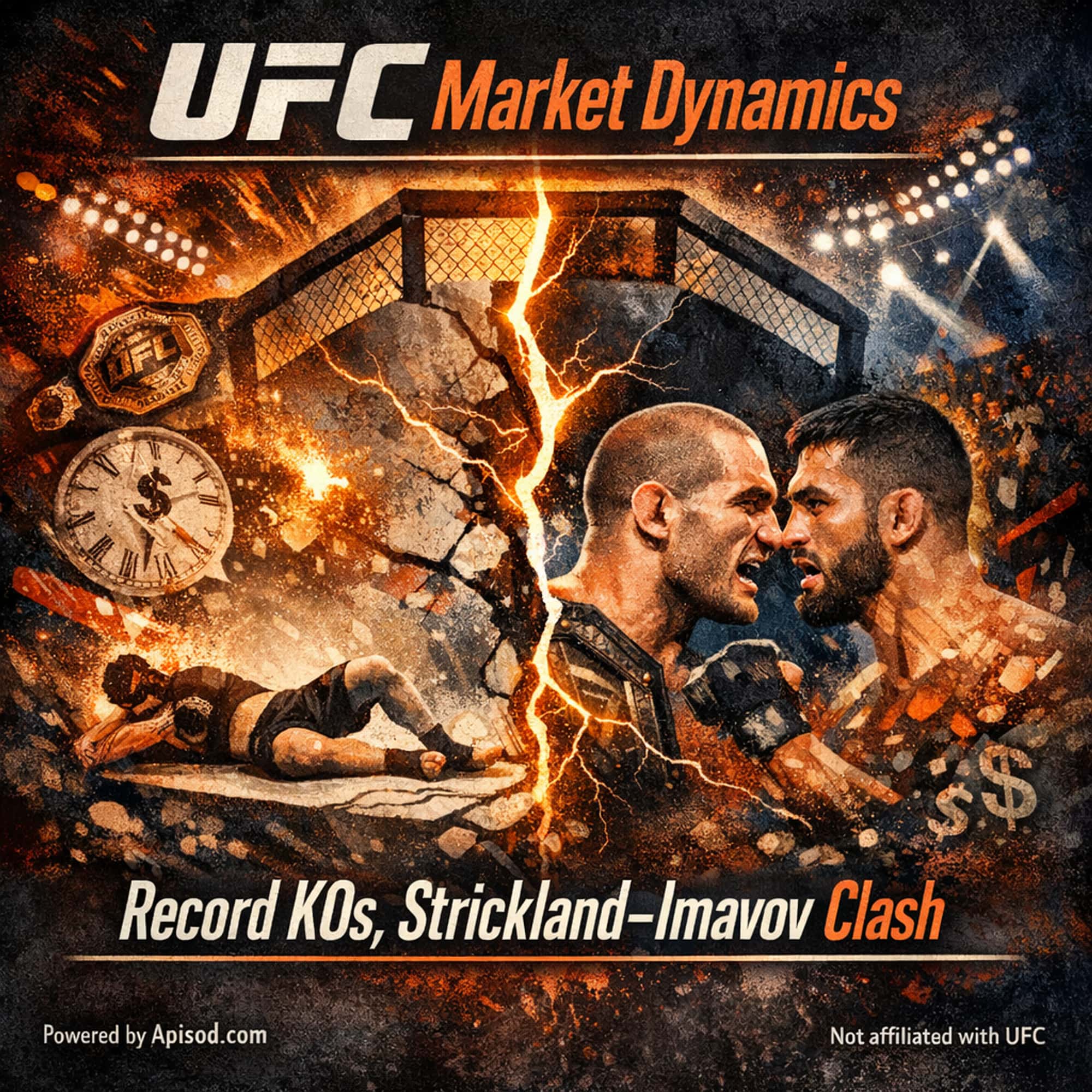 Record KOs, Strickland–Imavov Clash episode cover art