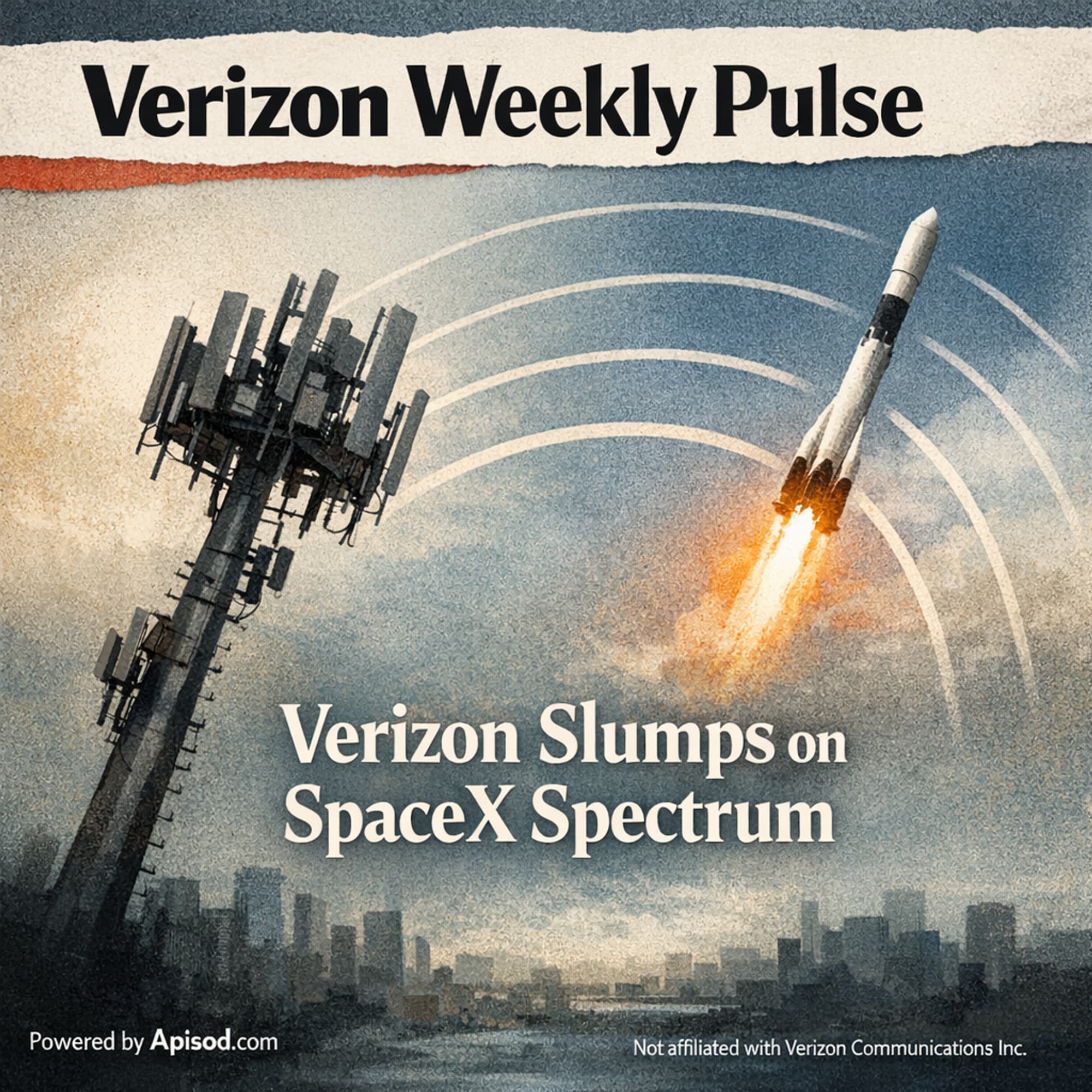 Verizon Slumps on SpaceX Spectrum episode cover art