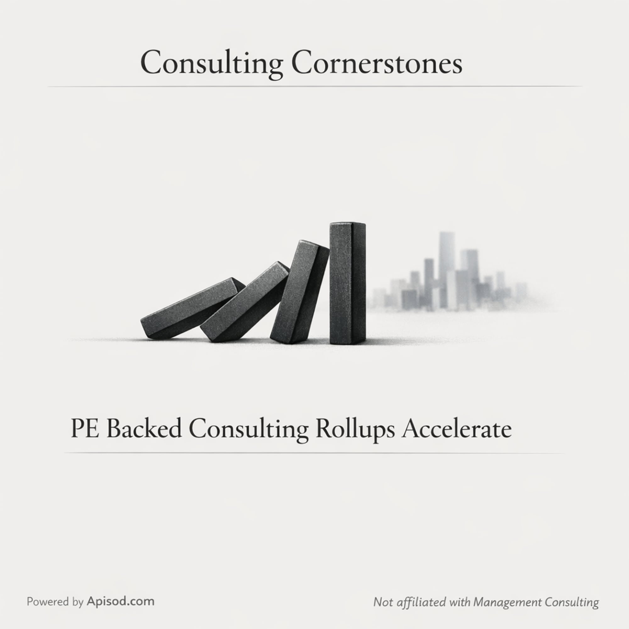 PE Backed Consulting Rollups Accelerate episode cover art