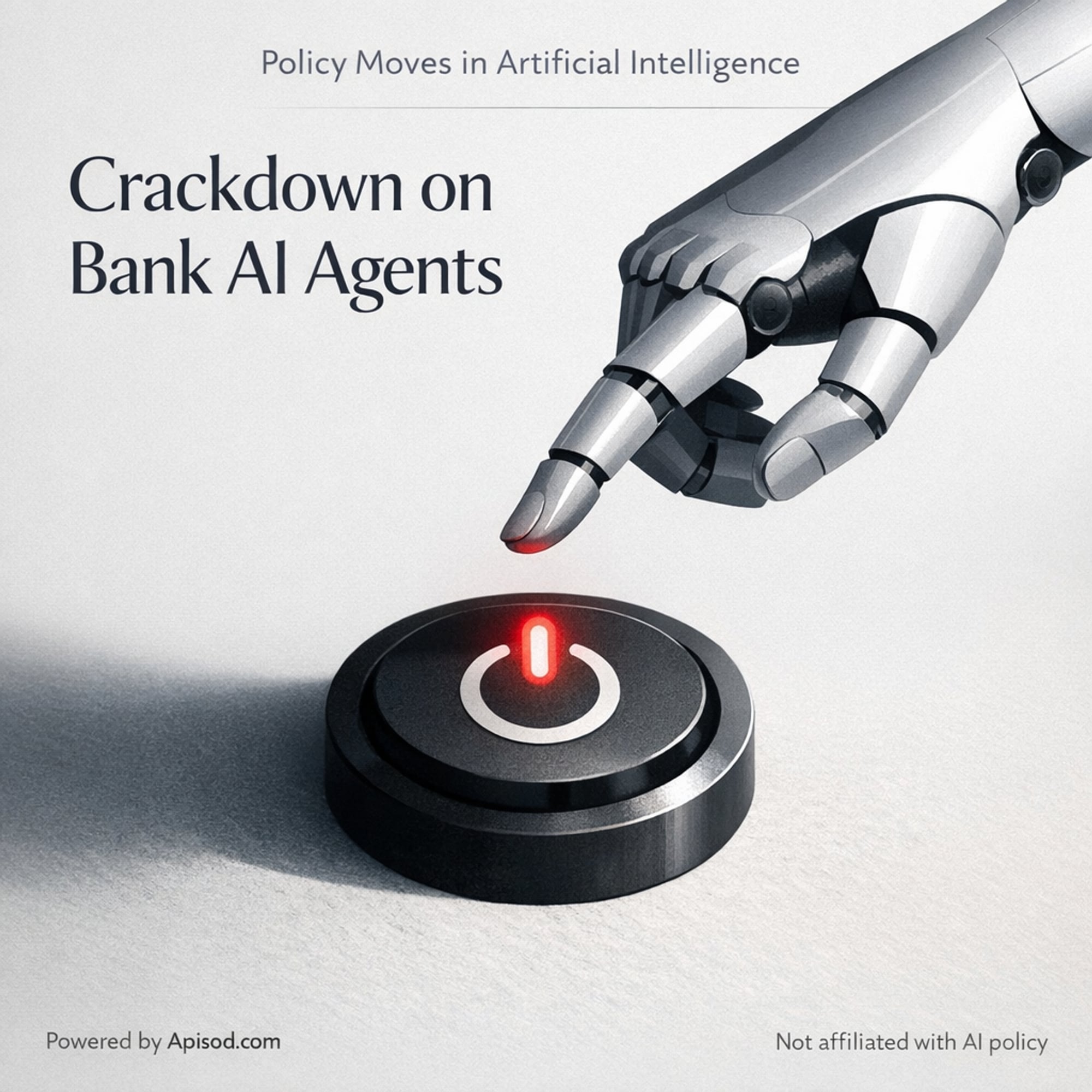 Crackdown on Bank AI Agents episode cover art