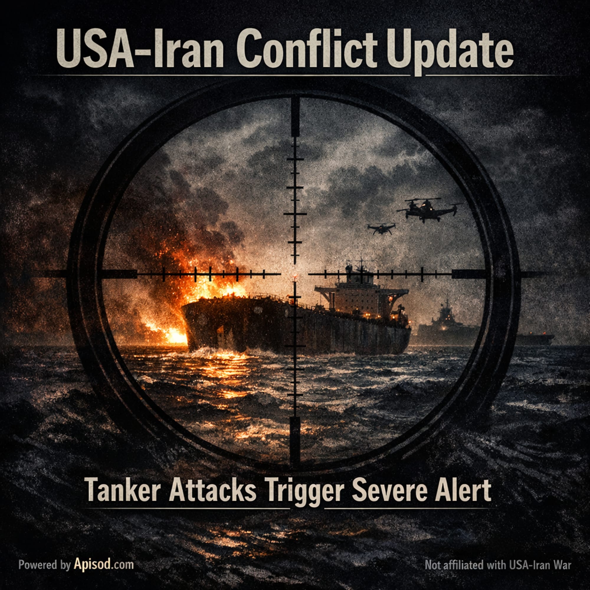 Tanker Attacks Trigger Severe Alert episode cover art