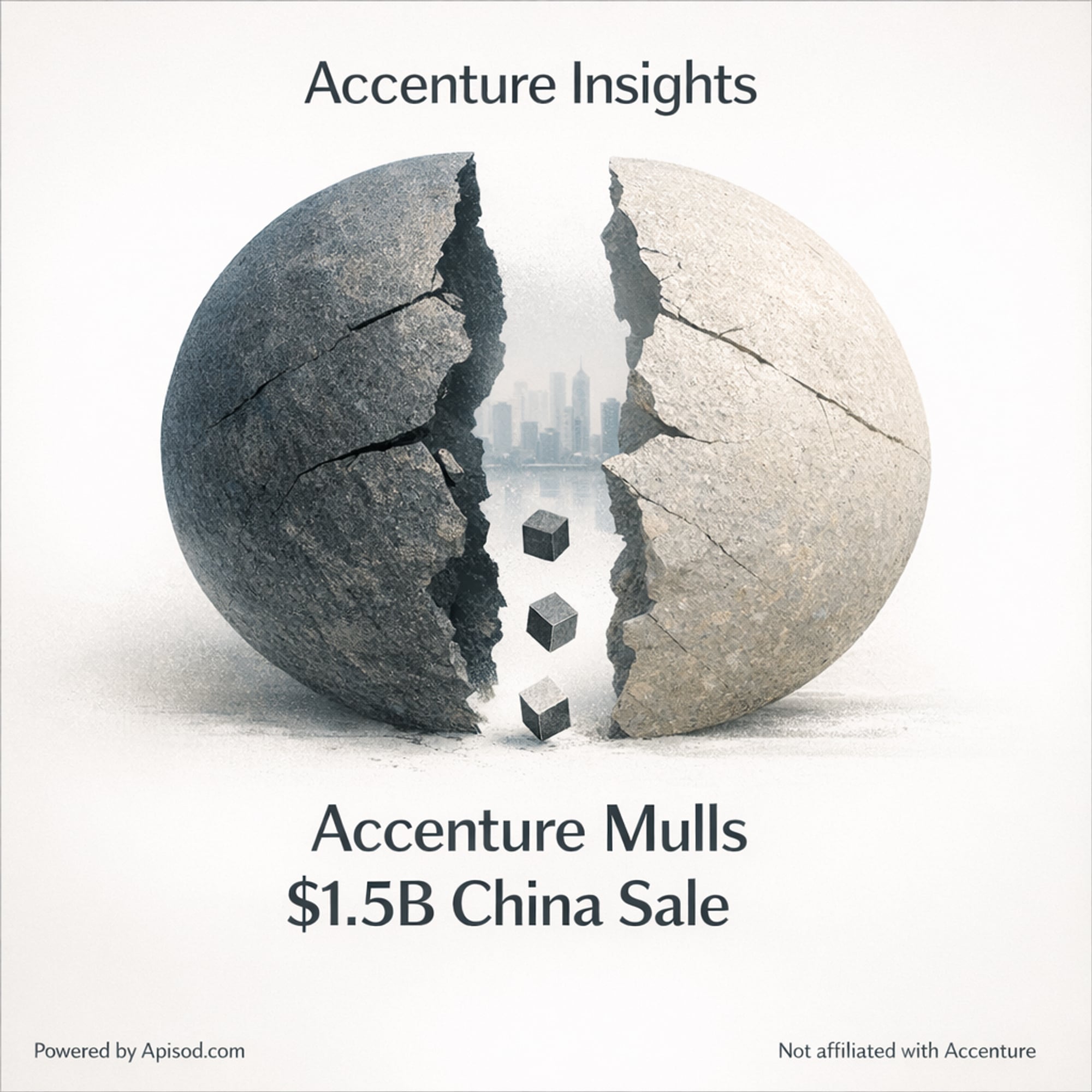 Accenture Mulls $1.5B China Sale episode cover art