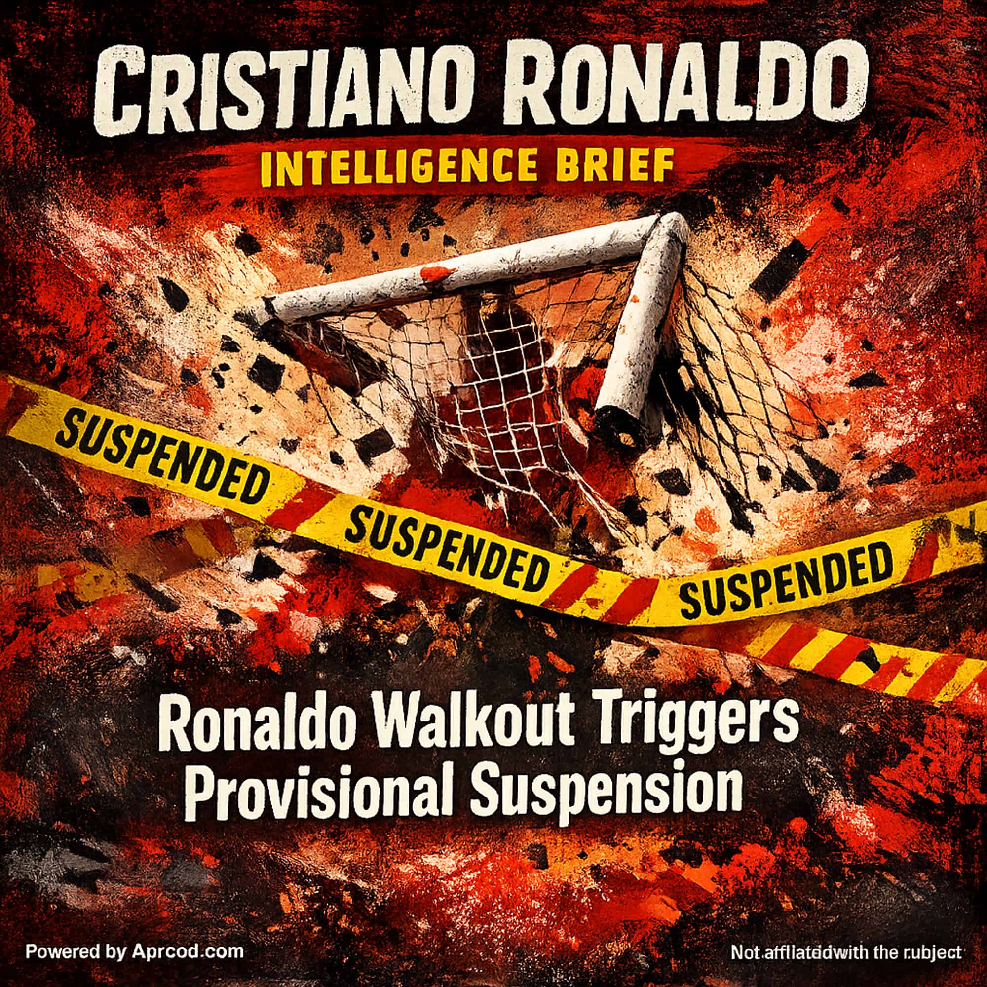 Ronaldo Walkout Triggers Provisional Suspension episode cover art
