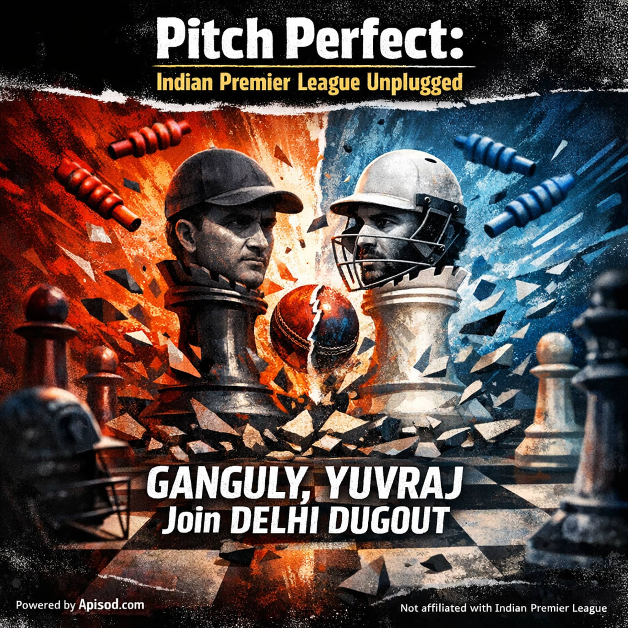 Ganguly, Yuvraj Join Delhi Dugout episode cover art