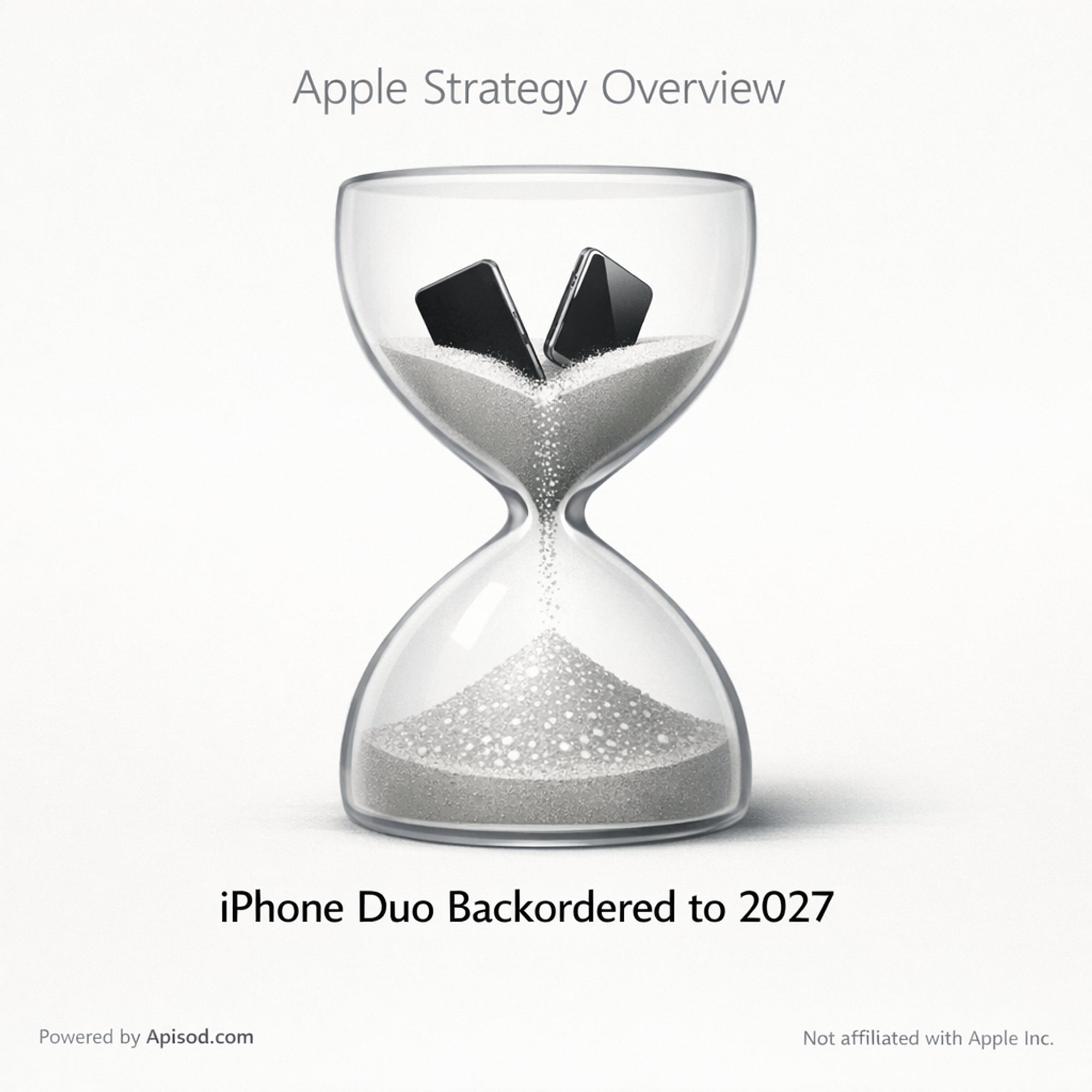 iPhone Duo Backordered to 2027 episode cover art