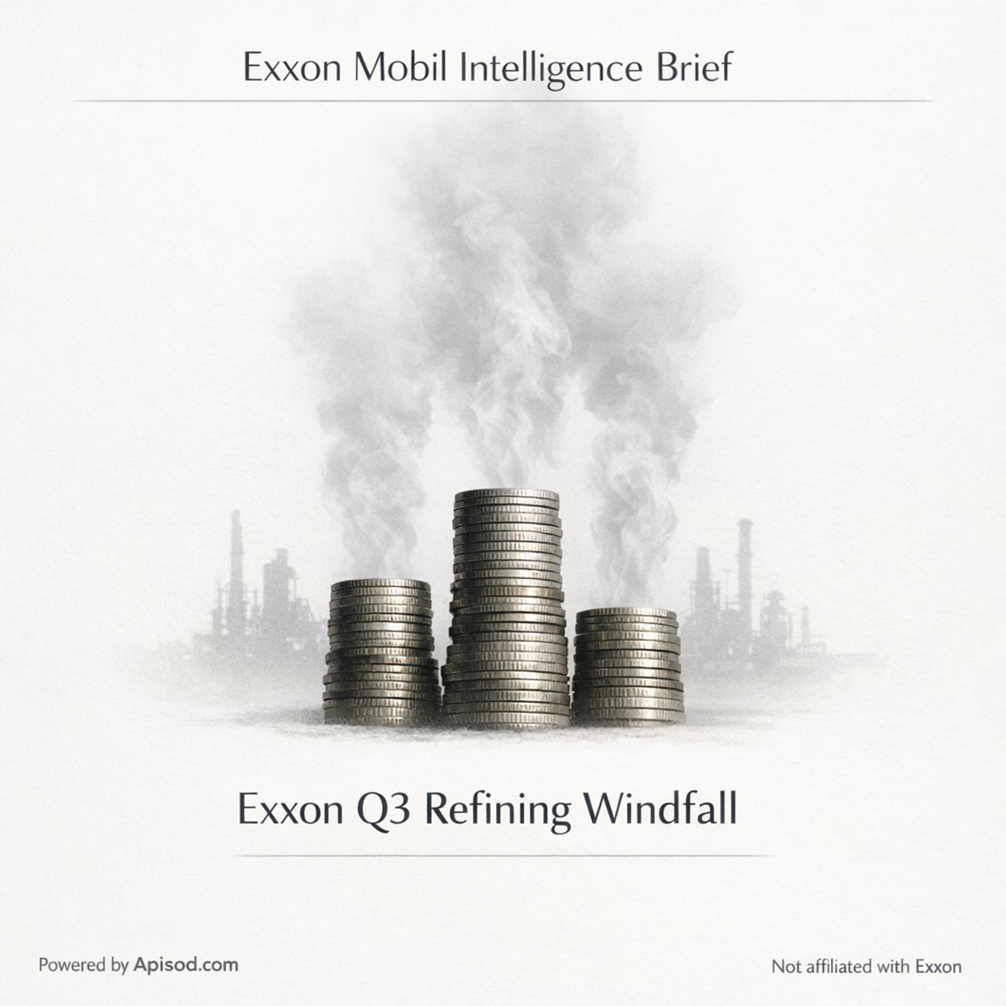 Exxon Q3 Refining Windfall episode cover art