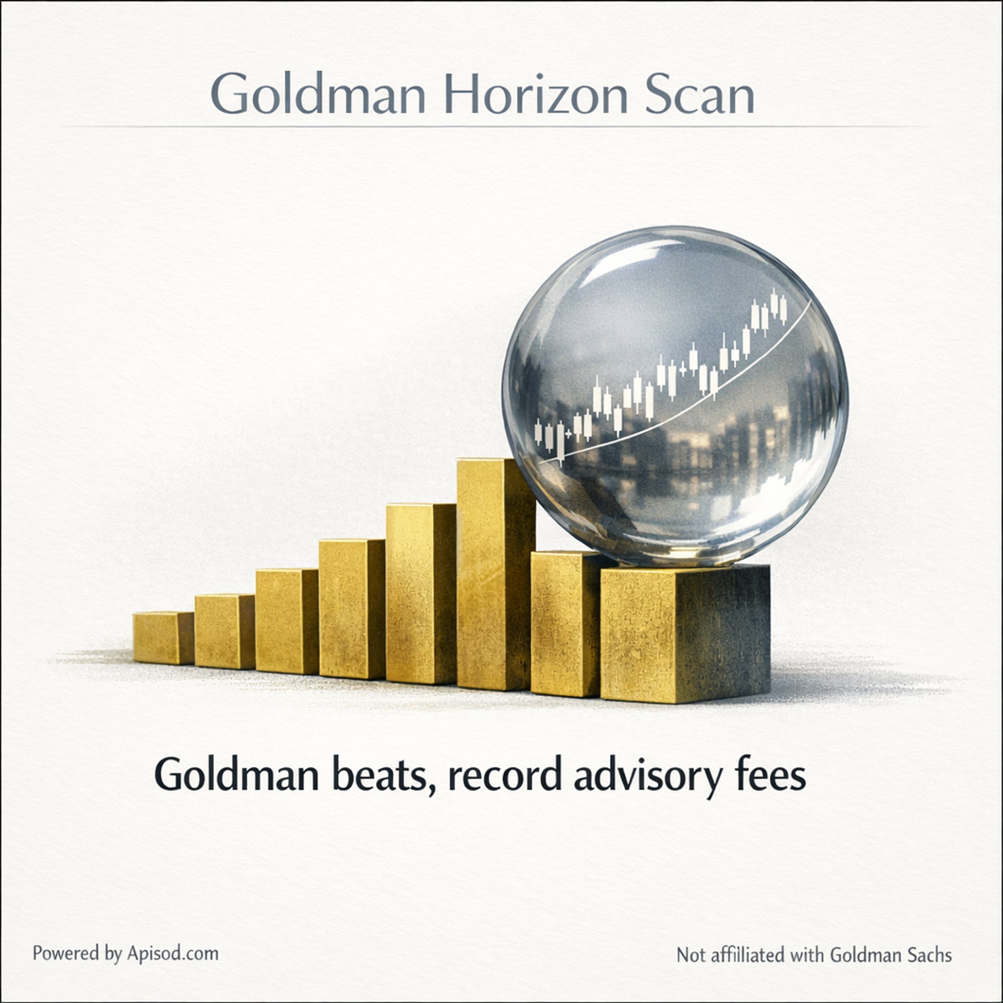 Goldman beats, record advisory fees episode cover art