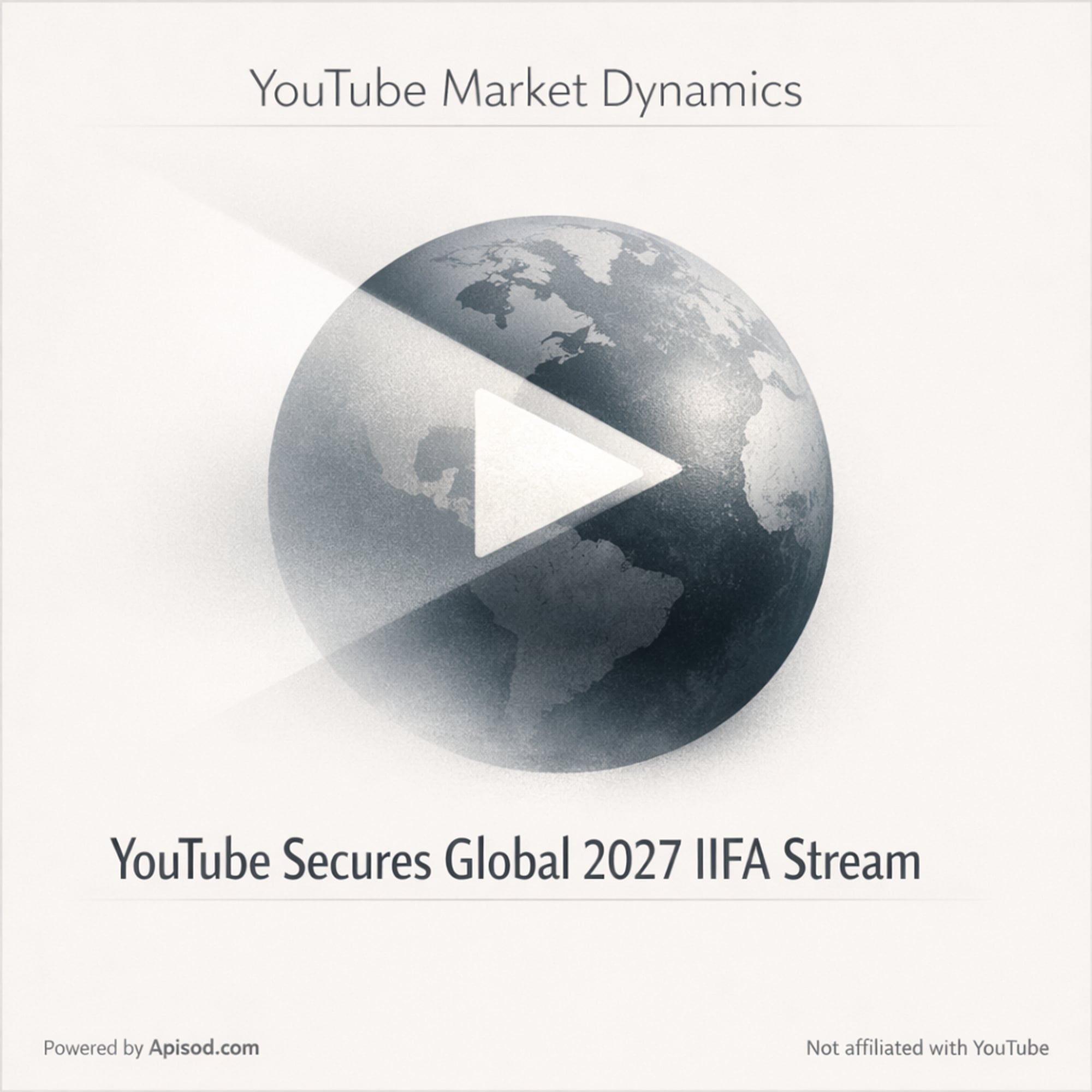 YouTube Secures Global 2027 IIFA Stream episode cover art