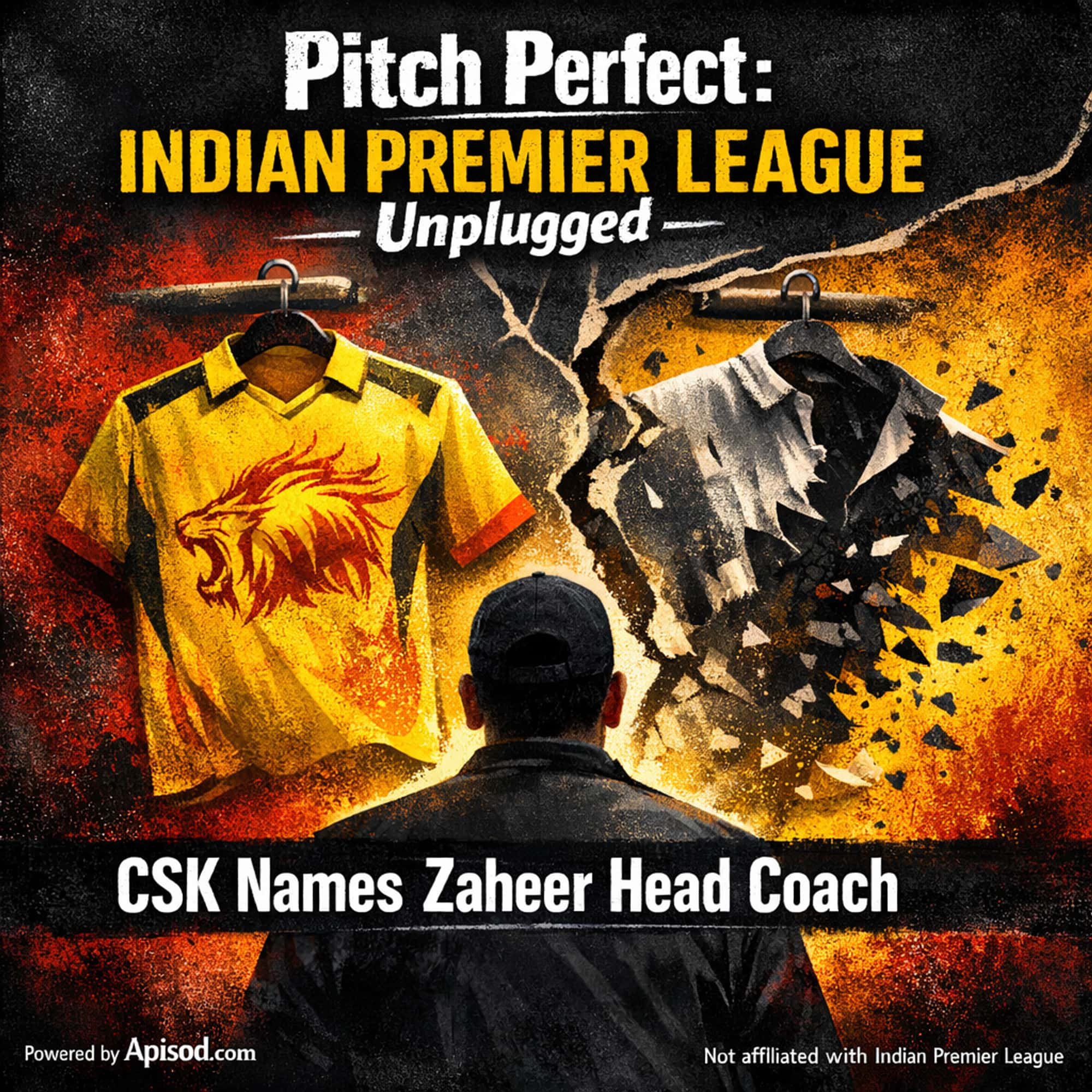 CSK Names Zaheer Head Coach episode cover art
