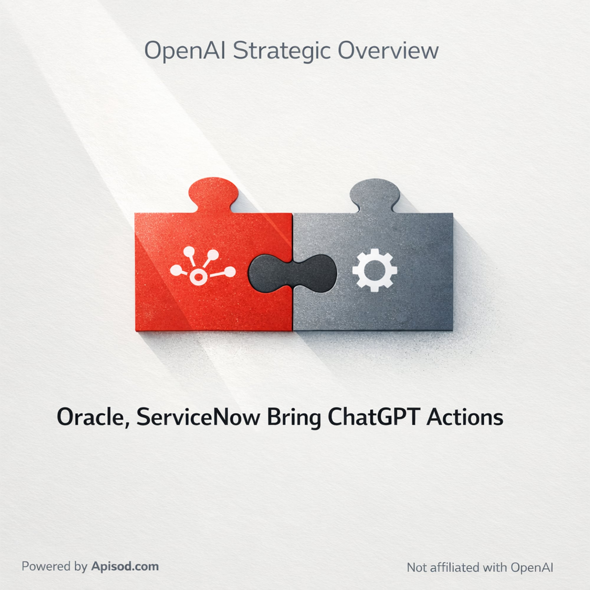 Oracle, ServiceNow Bring ChatGPT Actions episode cover art