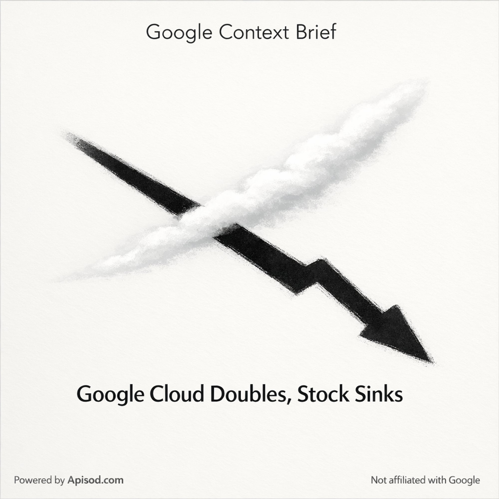 Google Cloud Doubles, Stock Sinks episode cover art